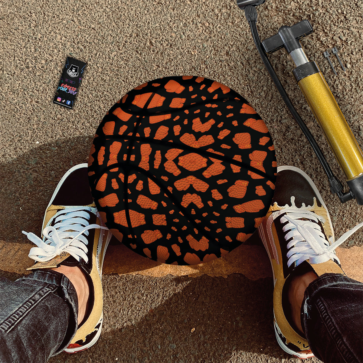 Boxing Gloves Print Pattern Basketball-grizzshop