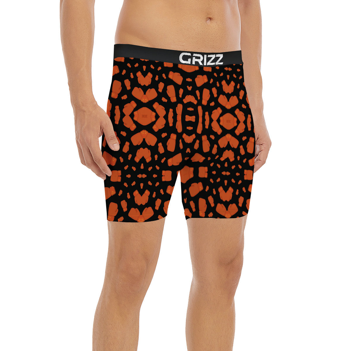 Boxing Gloves Print Pattern Boxer Briefs-grizzshop