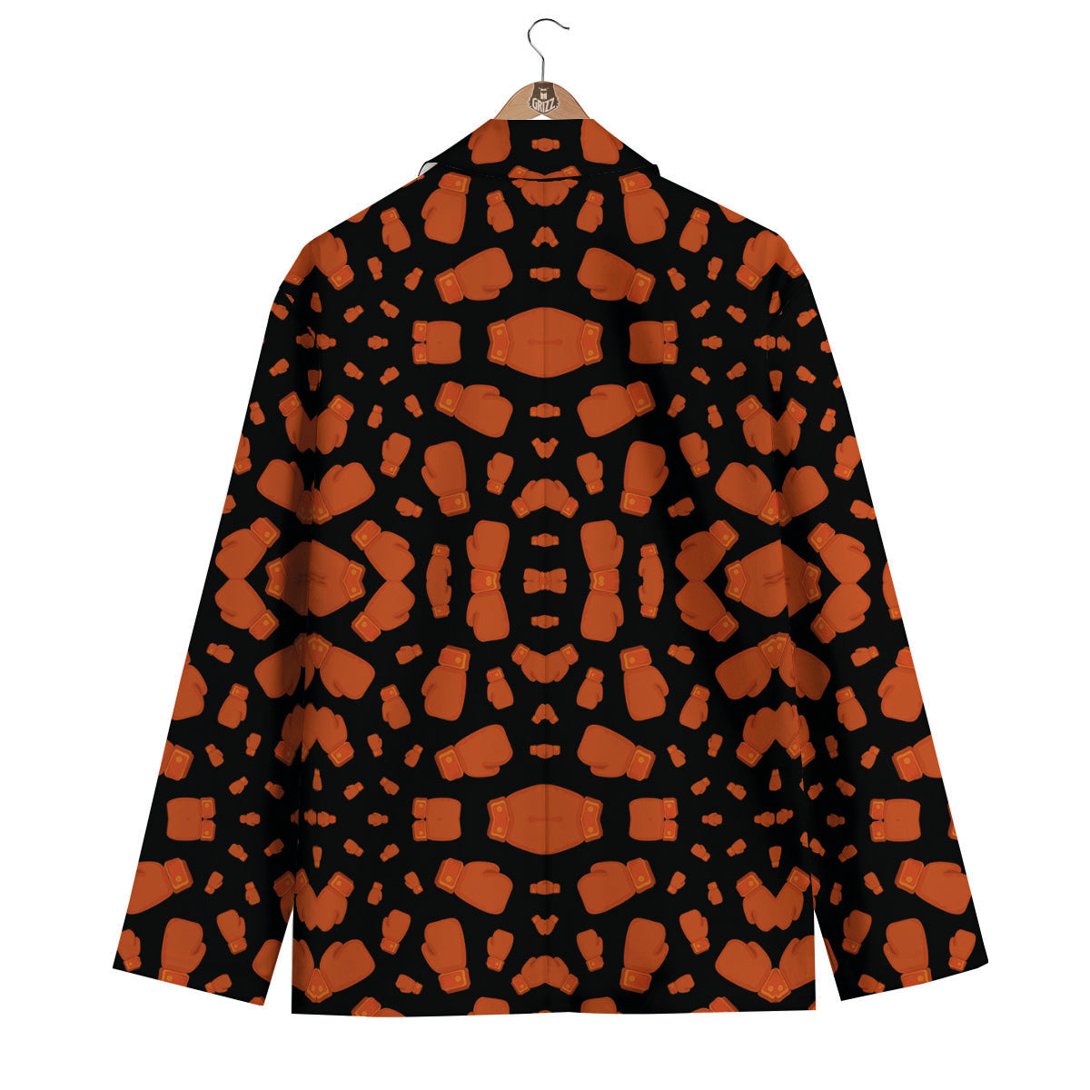 Boxing Gloves Print Pattern Men's Blazer-grizzshop