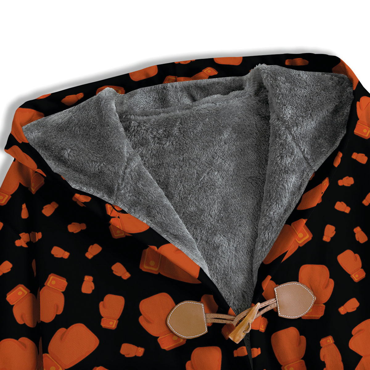 Boxing Gloves Print Pattern Men's Windbreaker Jacket-grizzshop