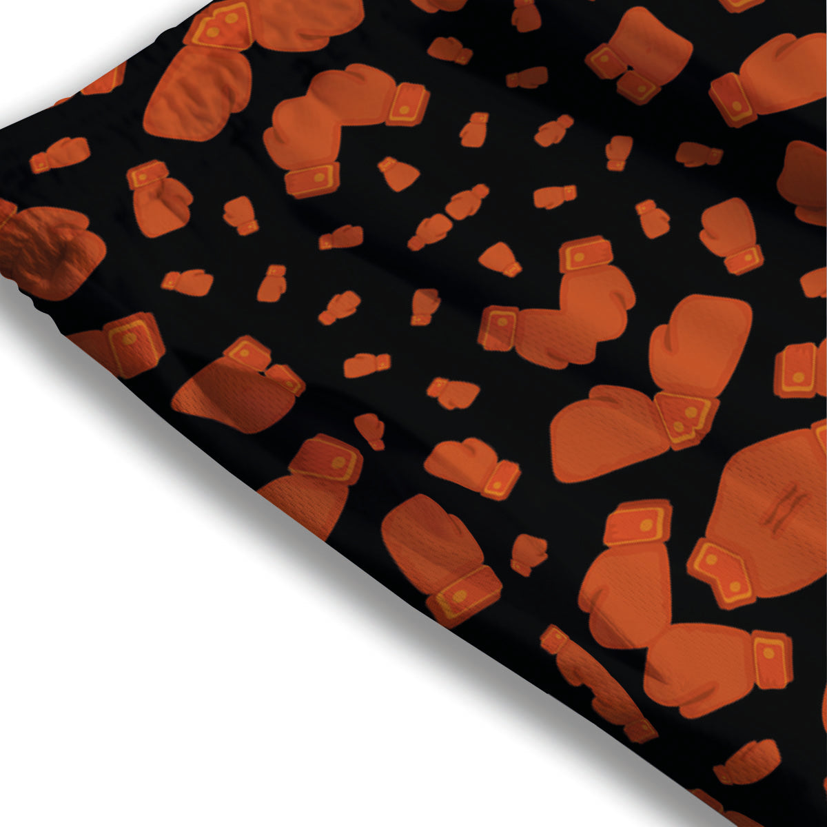 Boxing Gloves Print Pattern Mesh Shorts-grizzshop