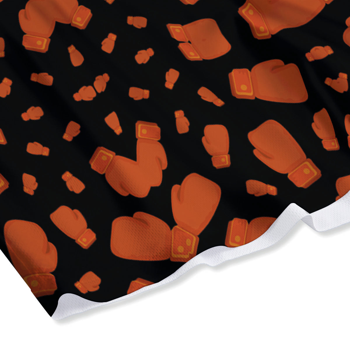Boxing Gloves Print Pattern Mesh Shorts-grizzshop