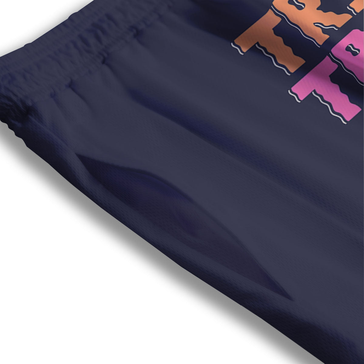 Brain Halloween Print Mesh Shorts