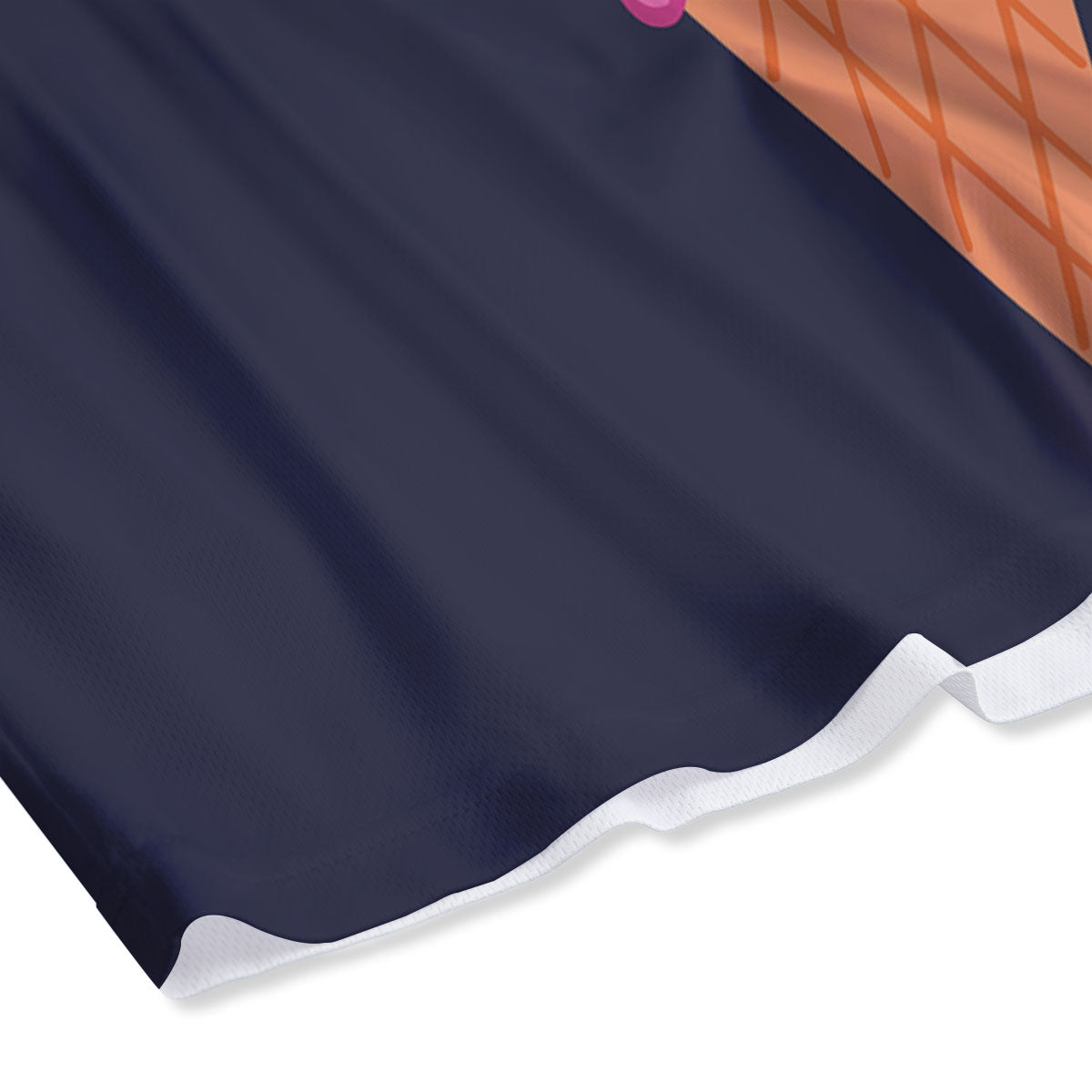 Brain Halloween Print Mesh Shorts