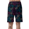 Brain Pattern Print Men's Shorts-grizzshop