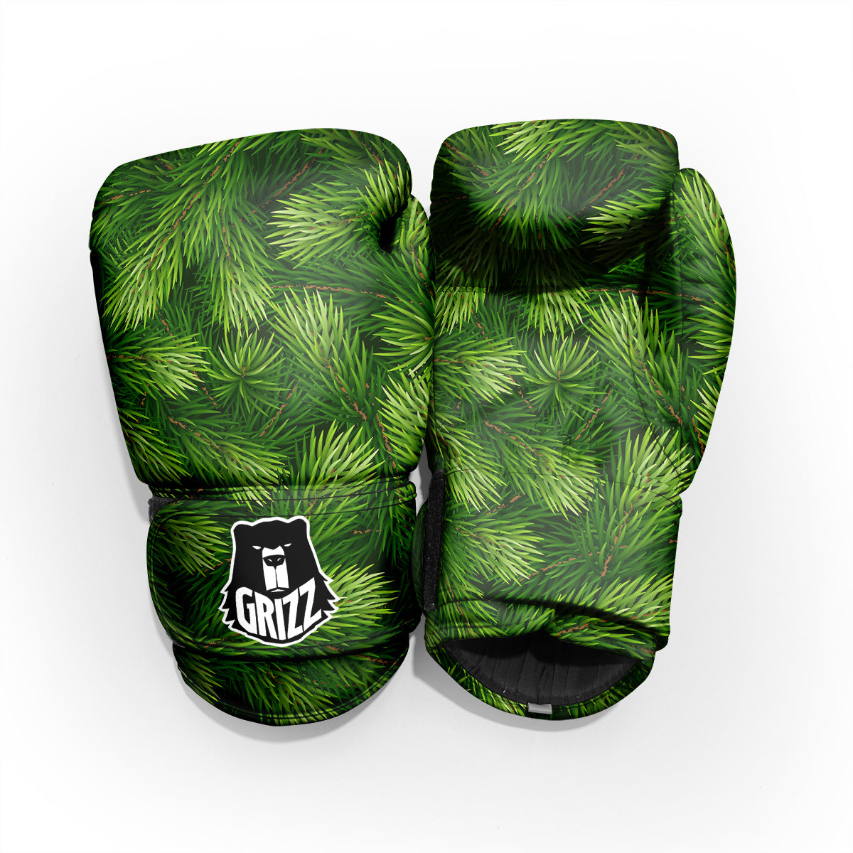 Branches Christmas Tree Print Pro Boxing Glove