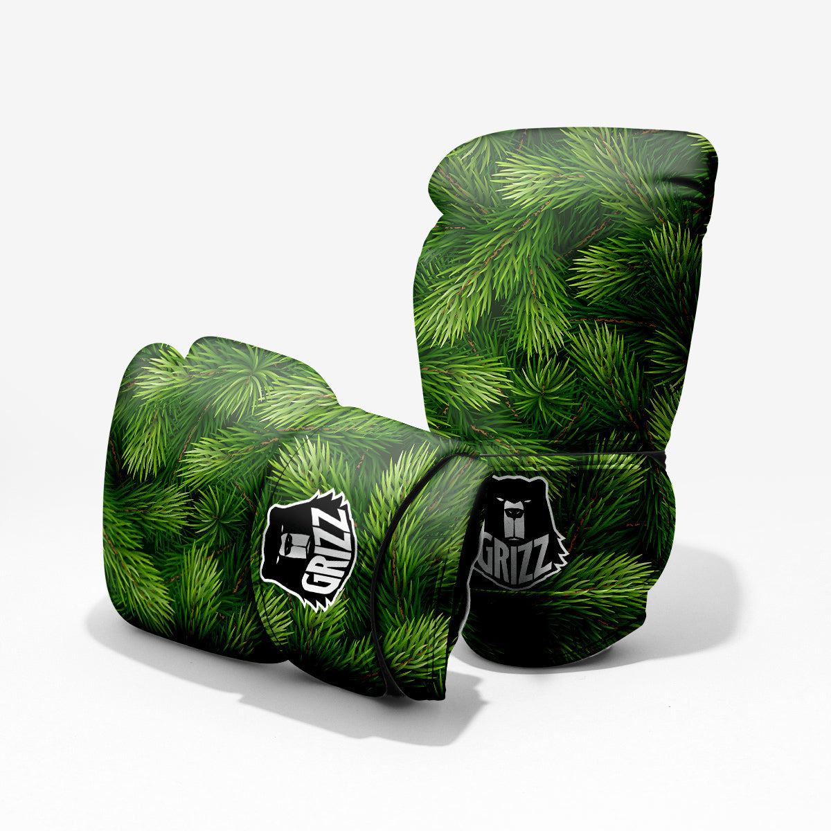 Branches Christmas Tree Print Pro Boxing Glove
