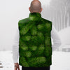 Branches Christmas Tree Print Down Vest