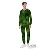 Branches Christmas Tree Print Men's Jumpsuit-grizzshop