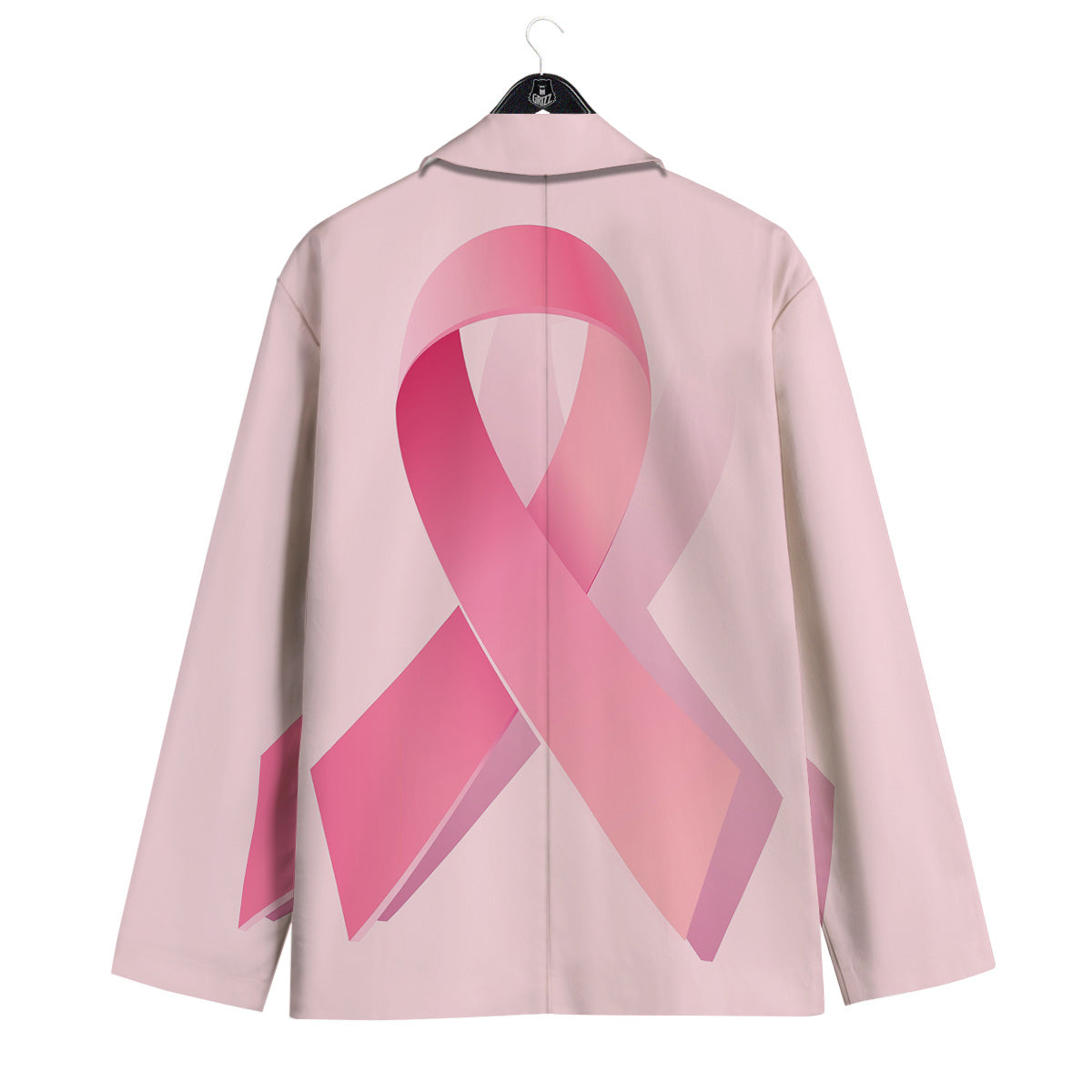 Breast Cancer Awareness Ribbon Print Men's Sport Coat-grizzshop
