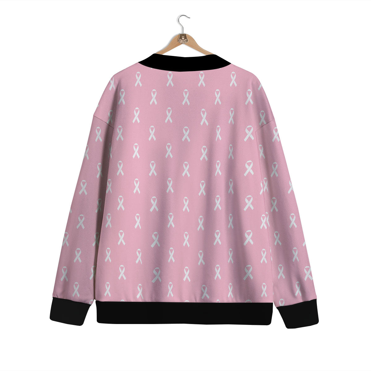 Breast Cancer Pink Pink Pattern Cardigan-grizzshop