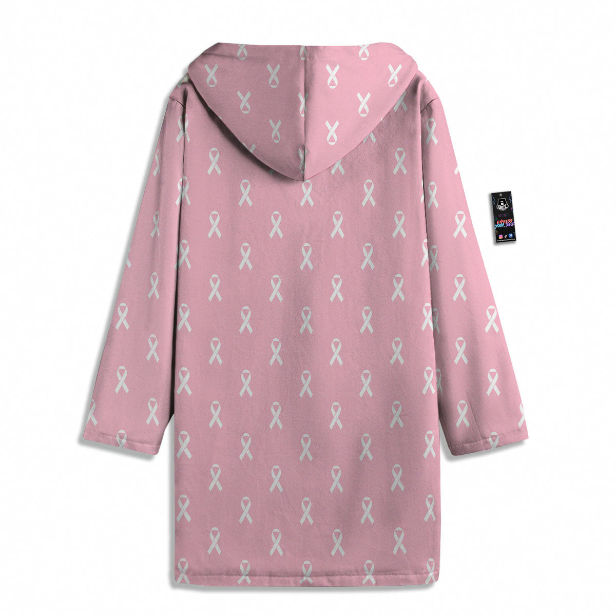 Breast Cancer Pink Pink Pattern Men's Windbreaker Jacket-grizzshop