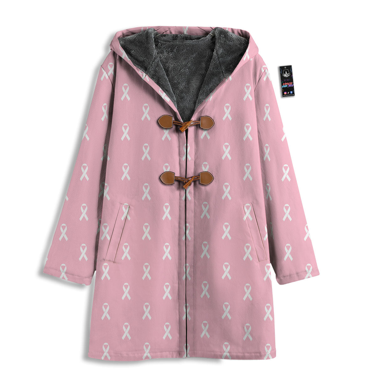 Breast Cancer Pink Pink Pattern Men's Windbreaker Jacket-grizzshop