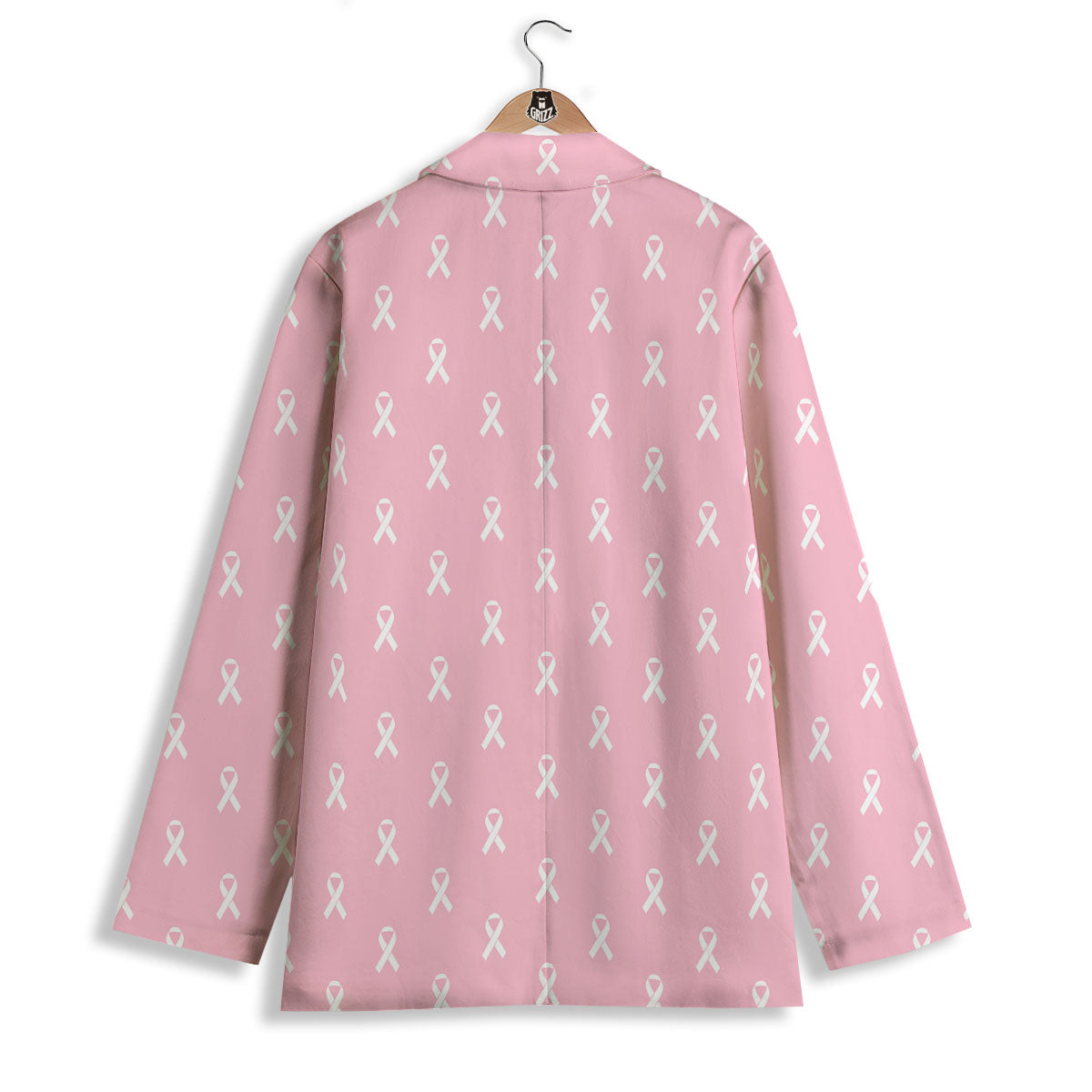 Breast Cancer Pink Pink Pattern Women's Blazer-grizzshop