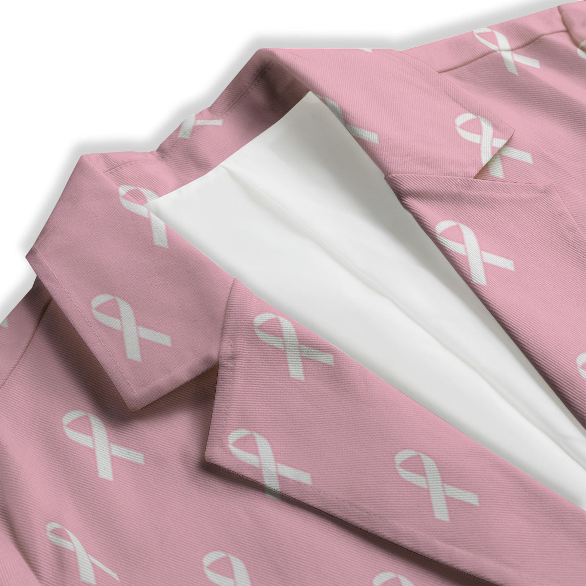 Breast Cancer Pink Pink Pattern Women's Blazer-grizzshop