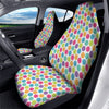 Bright Polka Dot Colorful Print Pattern Car Seat Covers-grizzshop