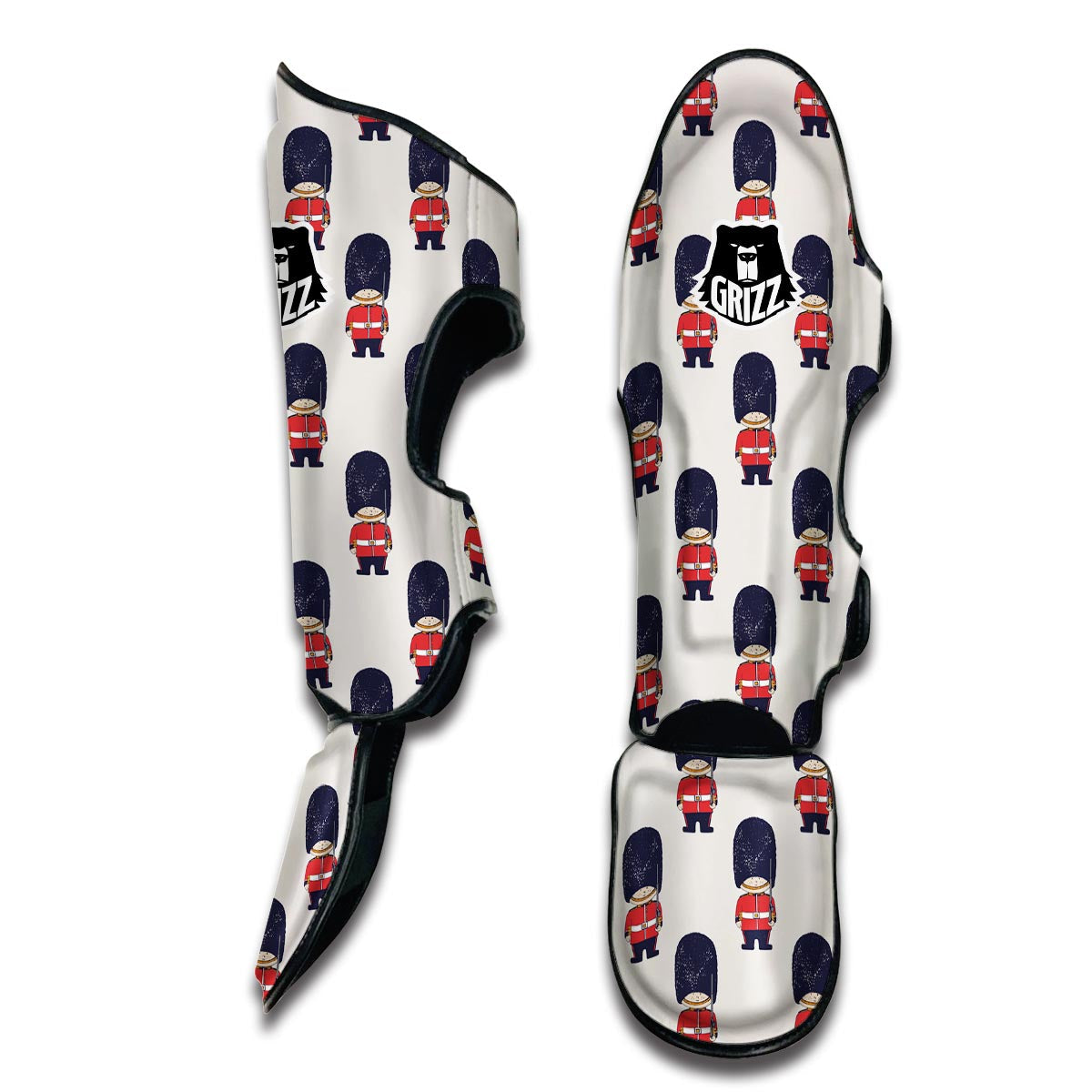 British Army Pattern Print Muay Thai Shin Guards-grizzshop