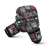 British Pattern Print Boxing Gloves-grizzshop