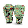 British Print Pattern Boxing Gloves-grizzshop