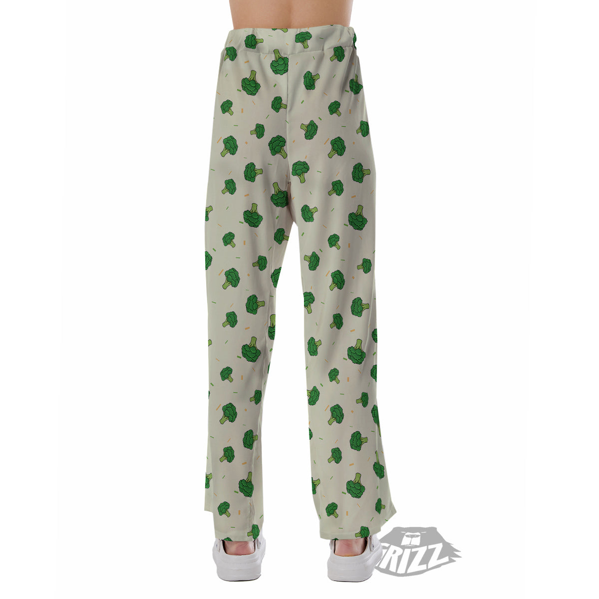Broccoli Green Print Pattern Pajama Pants-grizzshop
