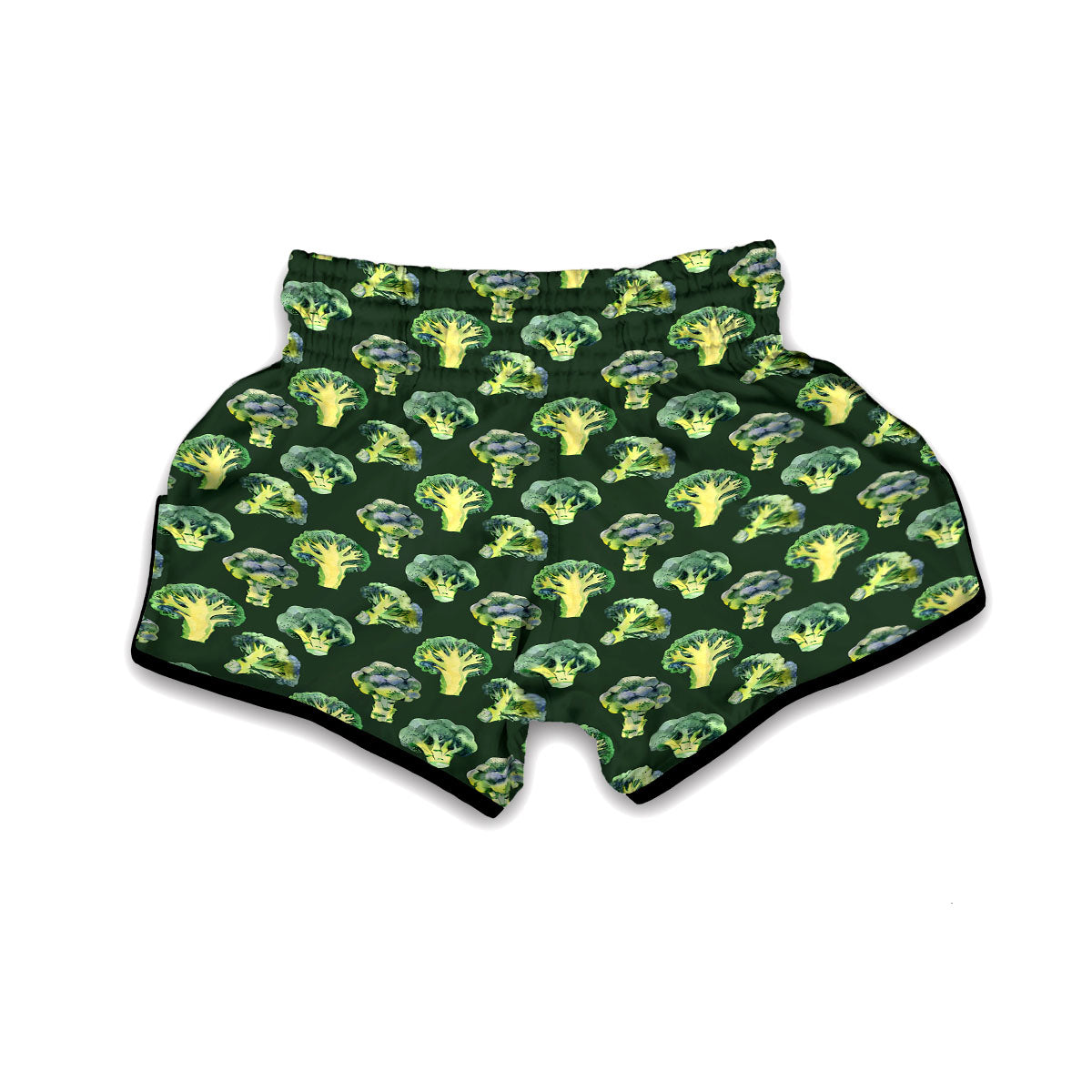 Broccoli Muay Thai Boxing Shorts-grizzshop
