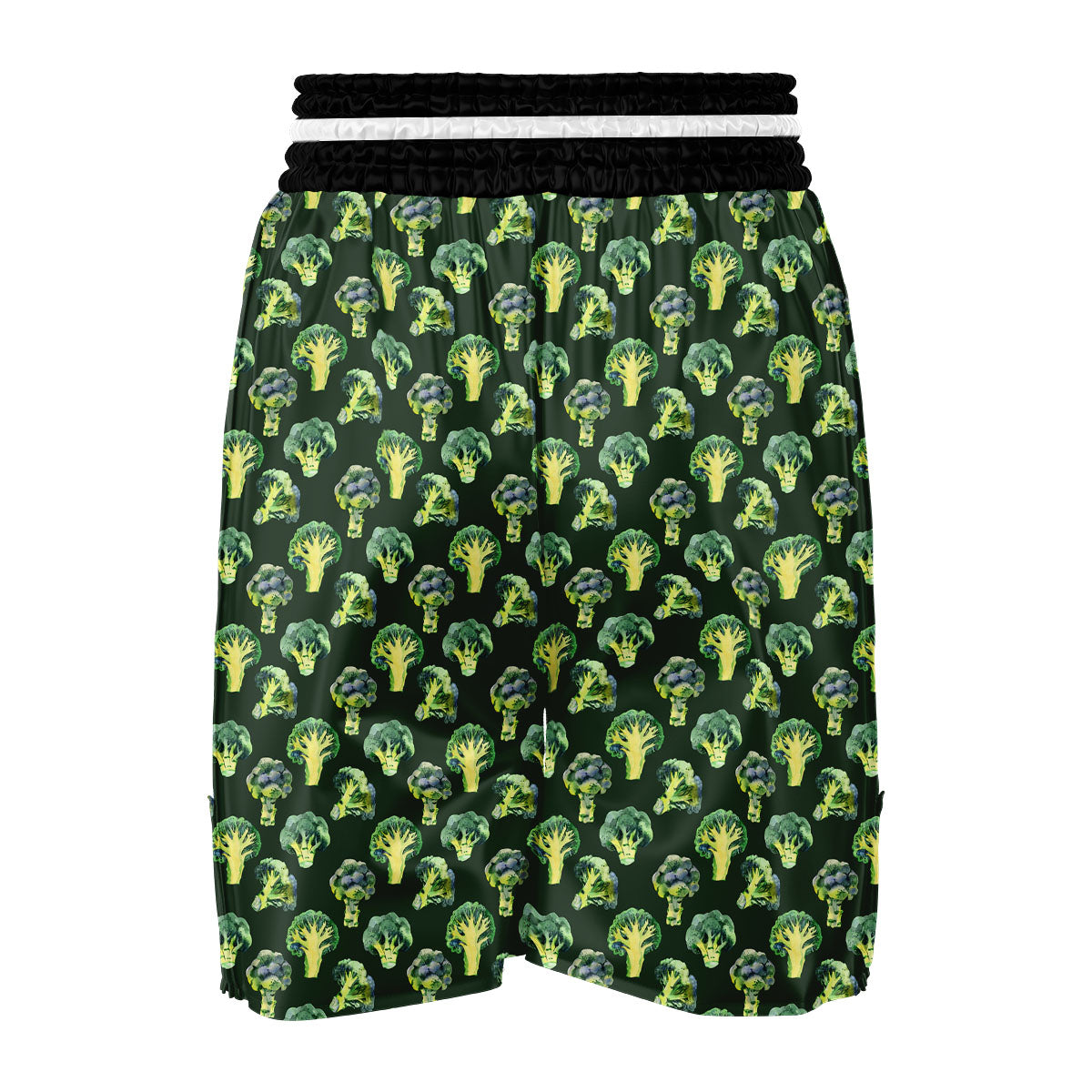 Broccoli Print Boxing Shorts-grizzshop