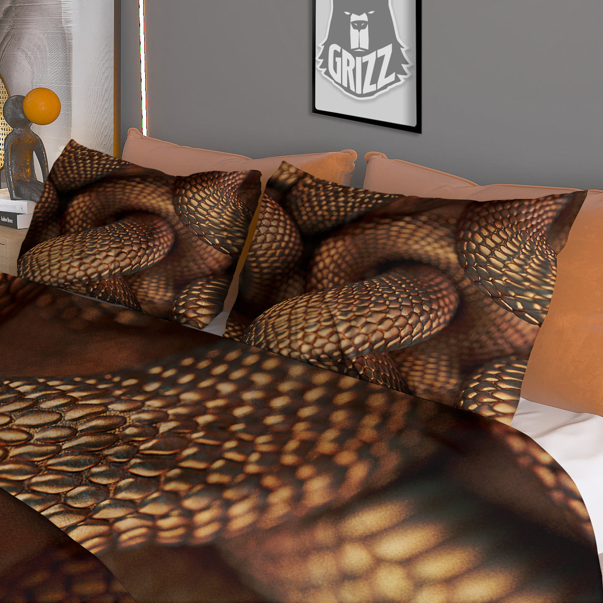 Butterfly And Girly Heart Print Pattern Duvet Cover Bedding Set