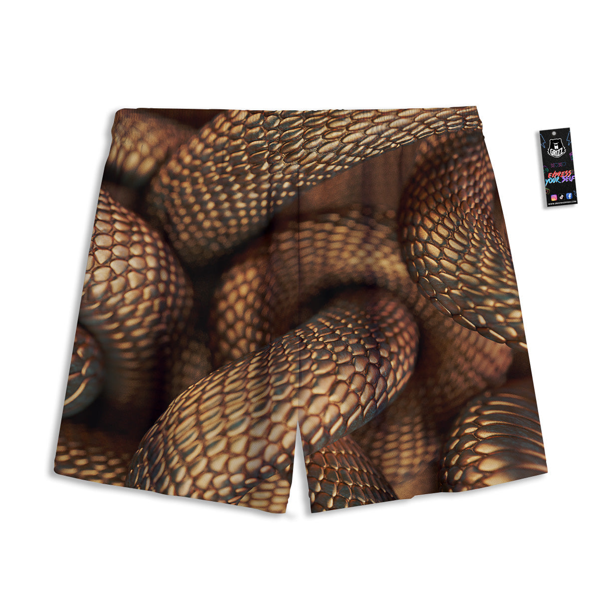 Butterfly And Girly Heart Print Pattern Mesh Shorts