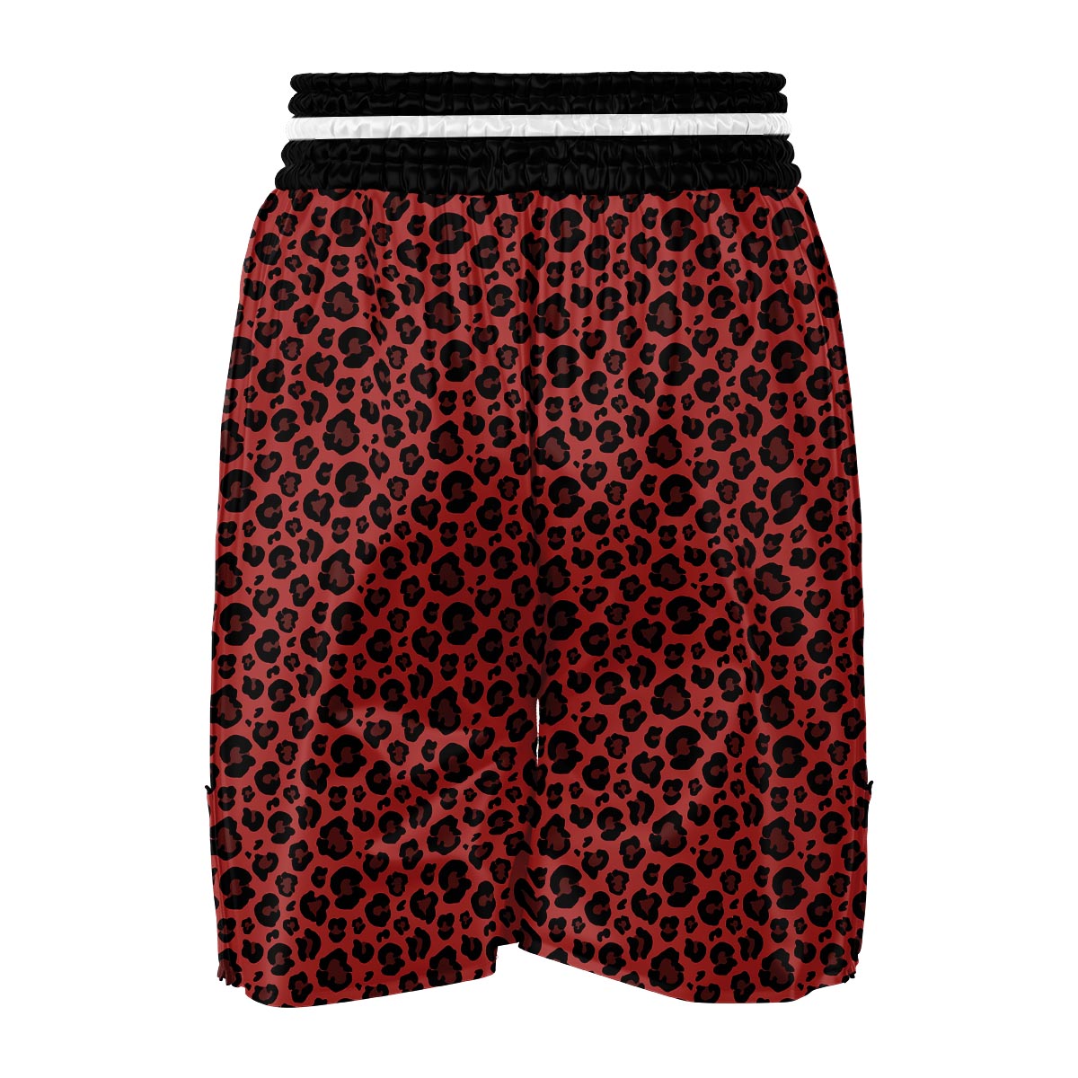 Brown Leopard Boxing Shorts-grizzshop