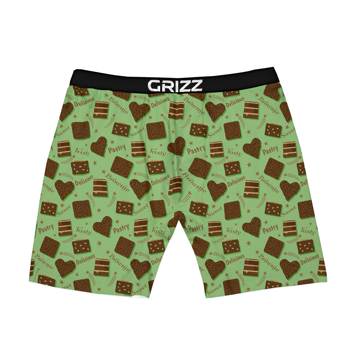 Brownie Delicious Print Pattern Boxer Briefs-grizzshop