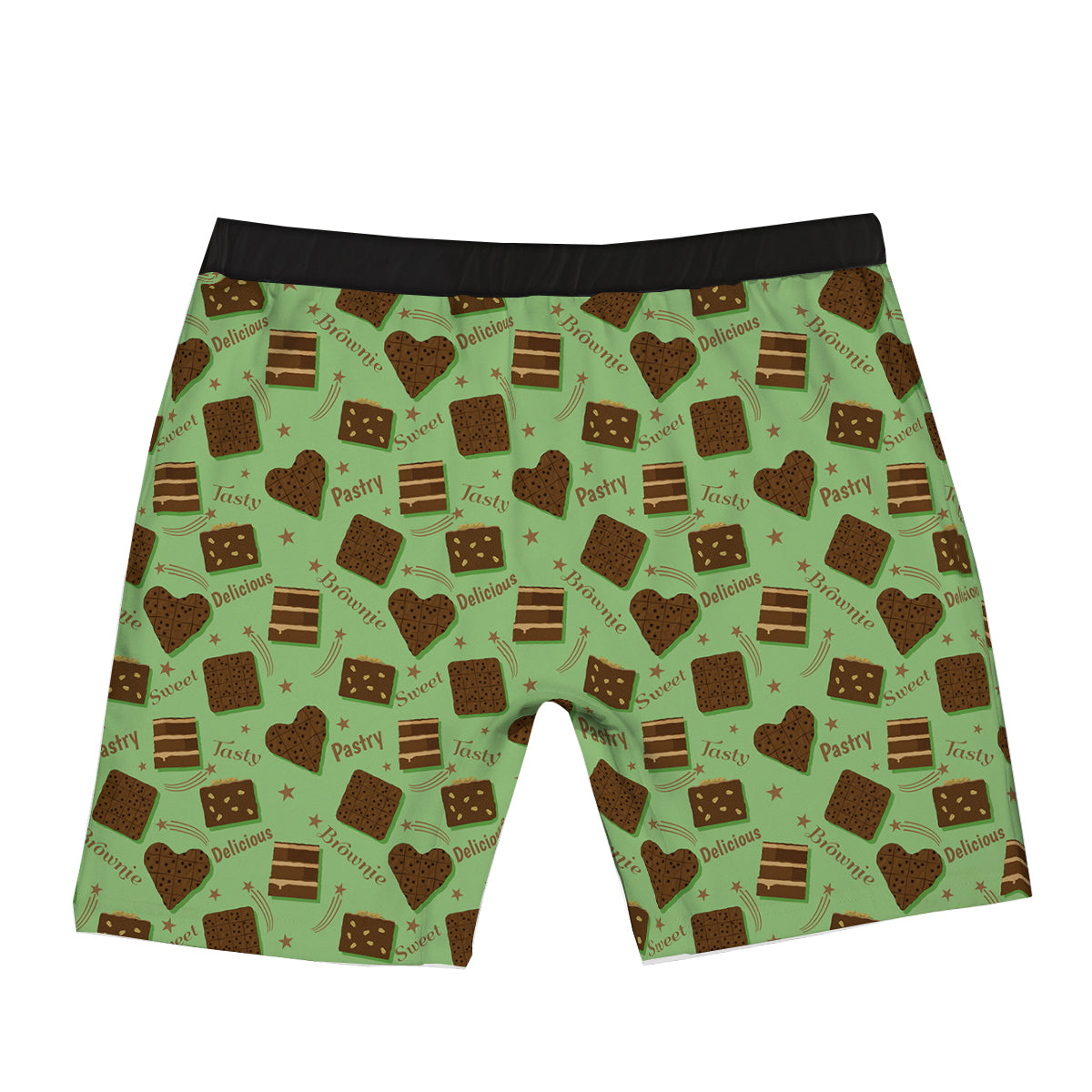 Brownie Delicious Print Pattern Boxer Briefs-grizzshop