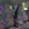 Bubble Psychedelic Print Pattern Car Seat Covers-grizzshop