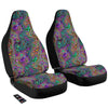 Bubble Psychedelic Print Pattern Car Seat Covers-grizzshop