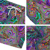 Bubble Psychedelic Print Pattern Men's Running Shorts-grizzshop