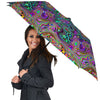 Bubble Psychedelic Print Pattern Umbrella-grizzshop