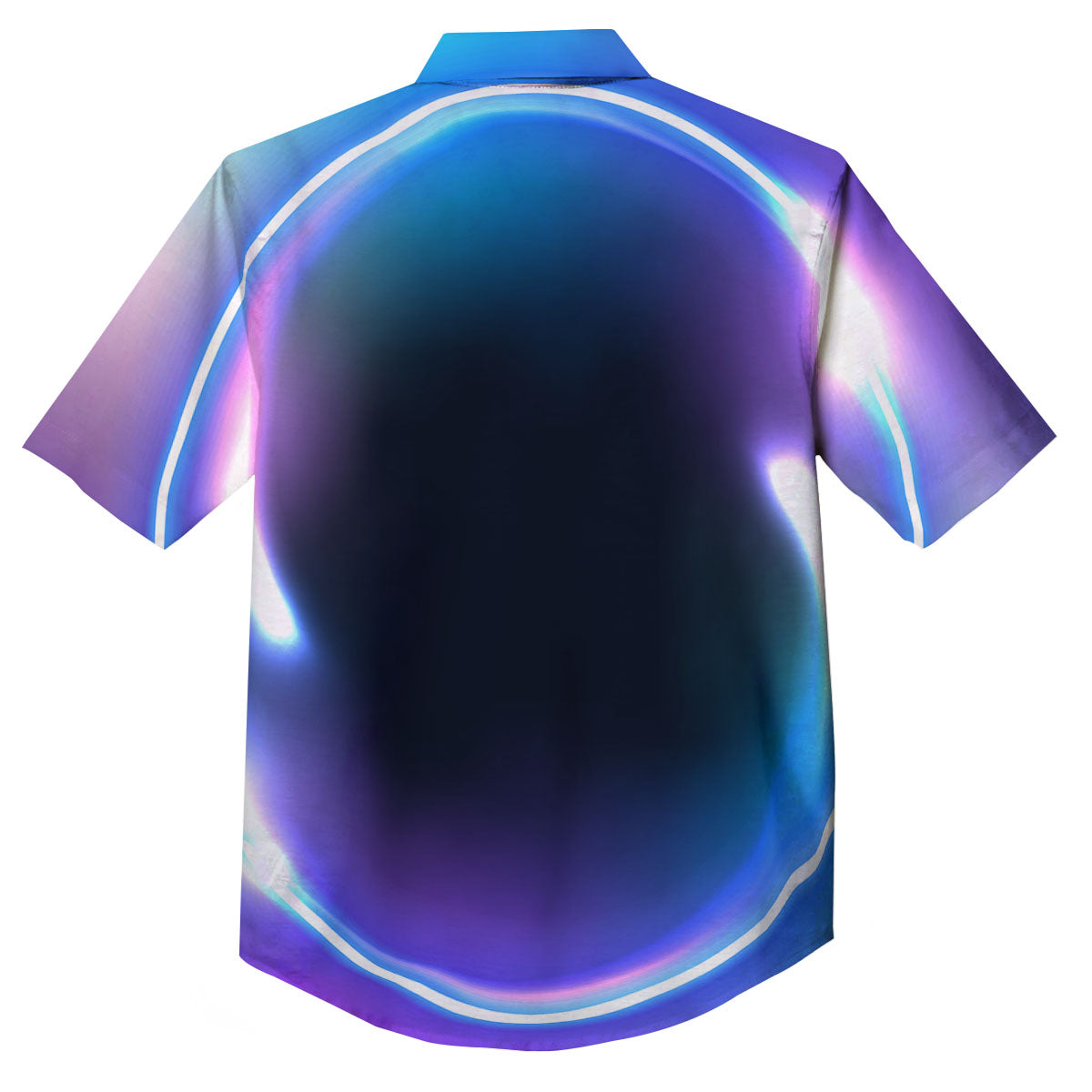 Bubble Rave Print Button Up Shirt-grizzshop