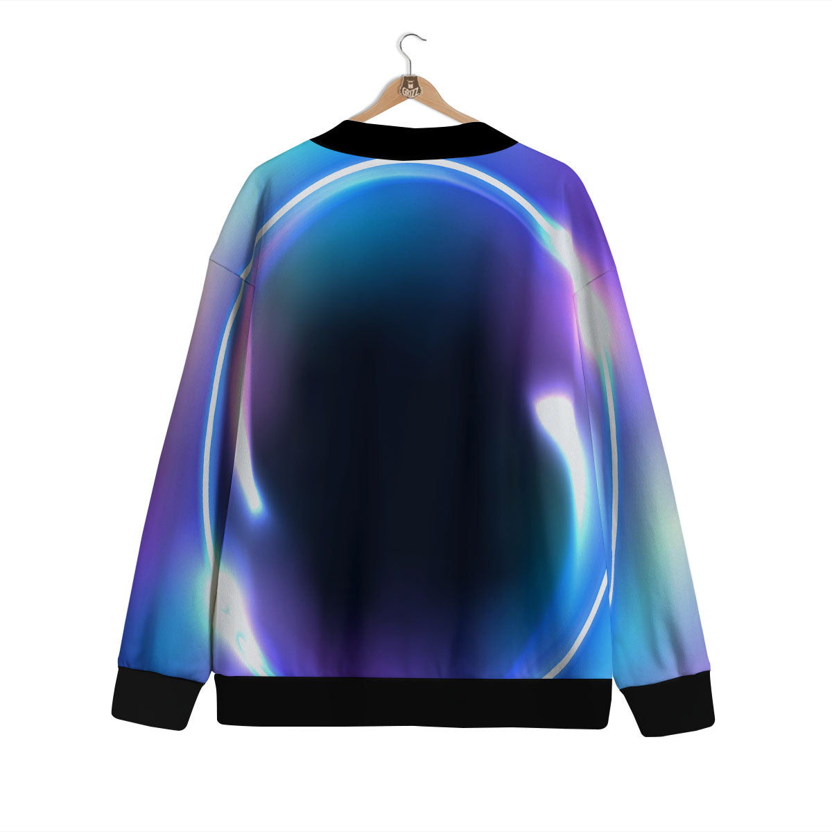 Bubble Rave Print Cardigan-grizzshop