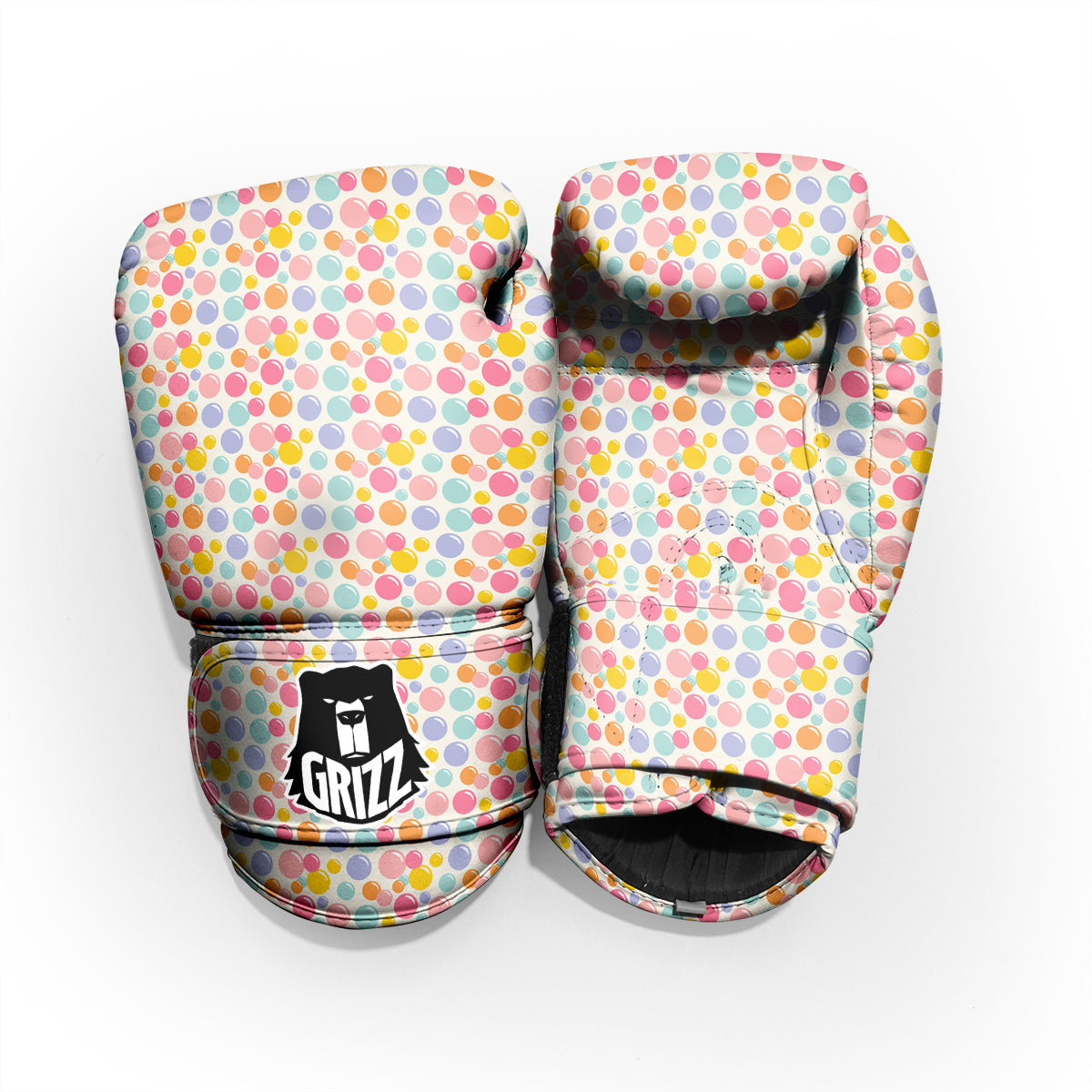 Bubble Soap Colorful Print Pro Boxing Glove