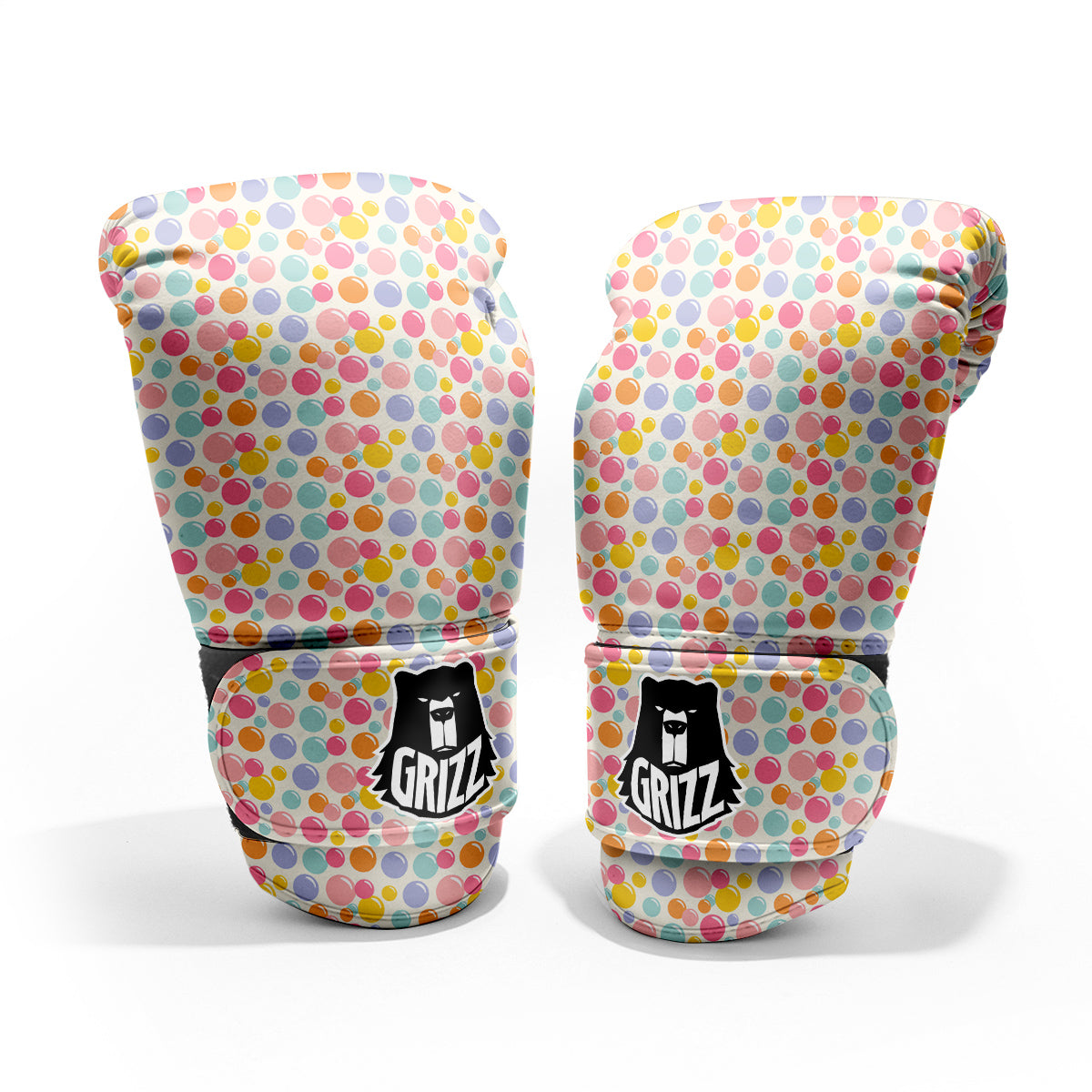 Bubble Soap Colorful Print Pro Boxing Glove