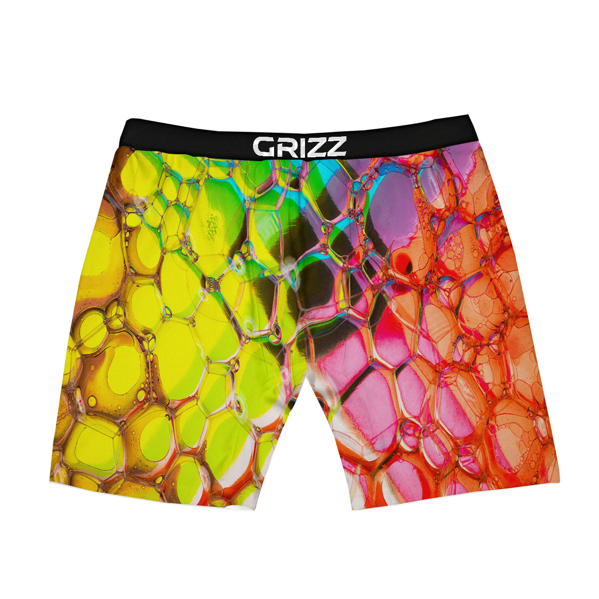 Bubble Soap Psychedelic Print Boxer Briefs-grizzshop