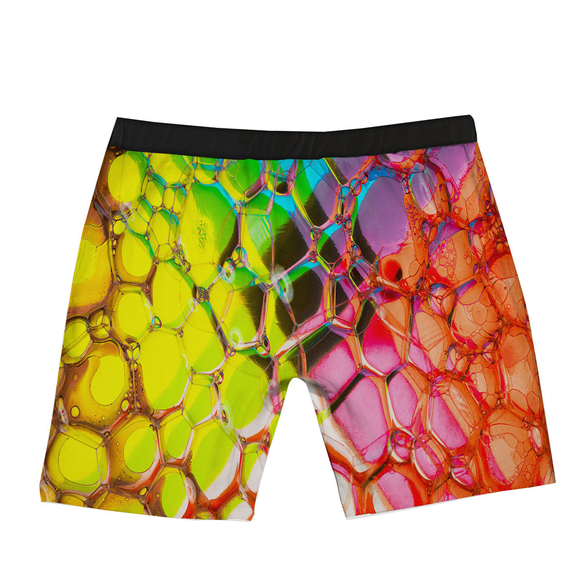 Bubble Soap Psychedelic Print Boxer Briefs-grizzshop