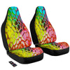 Bubble Soap Psychedelic Print Car Seat Covers-grizzshop