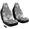 Buddha Face Ornate Mandala Print Car Seat Covers-grizzshop