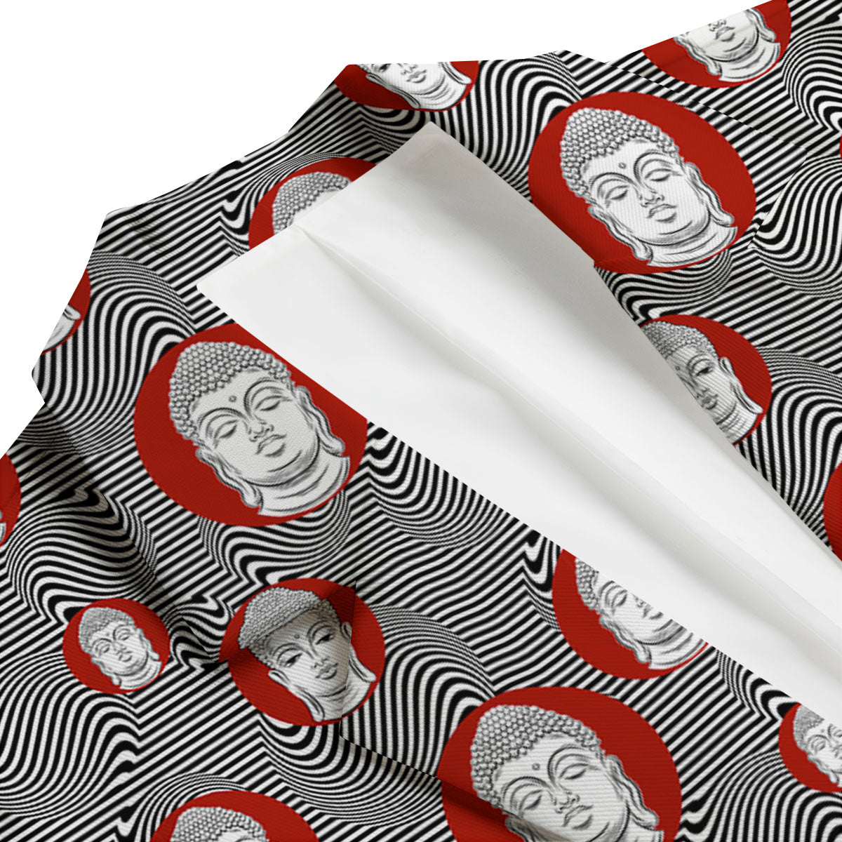 Buddha Print Pattern Men's Blazer-grizzshop