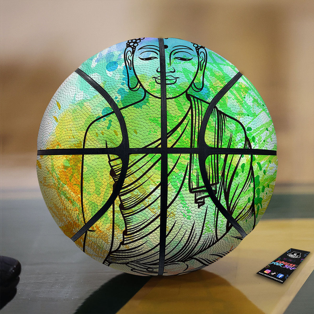 Blanket Tribal Serape Print Pattern Basketball