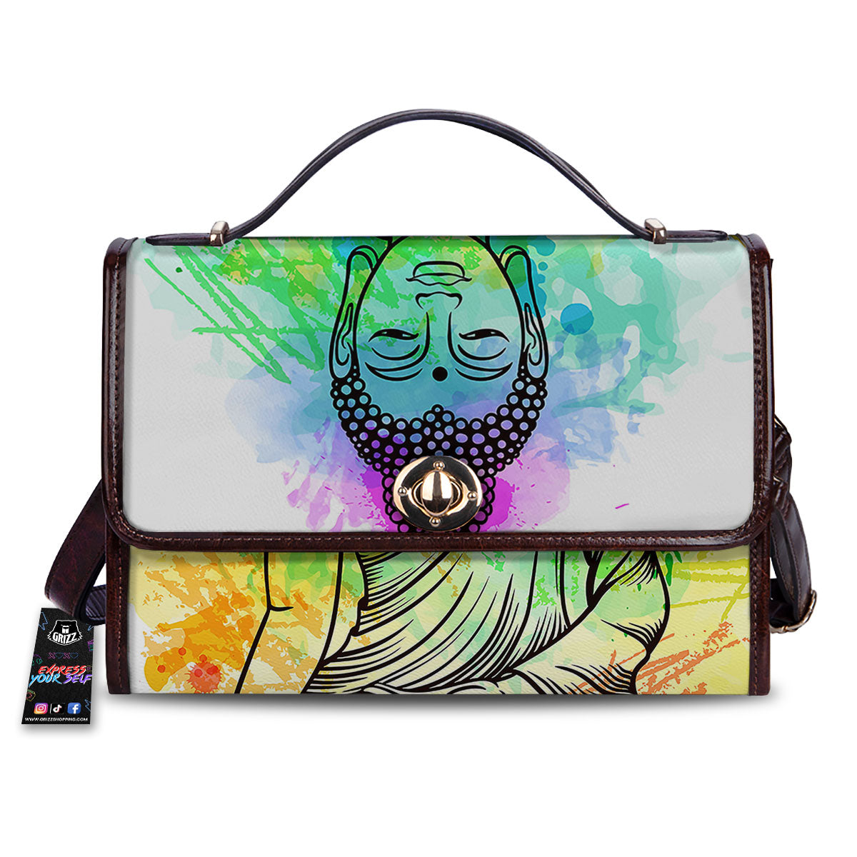 Buddha Reggae Print Women's Satchel Bag