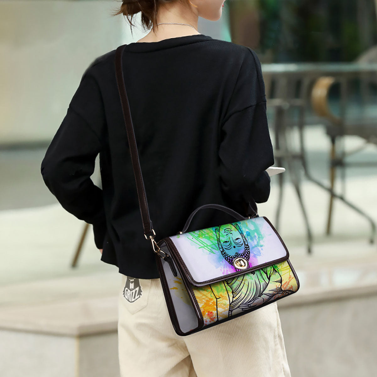 Buddha Reggae Print Women's Satchel Bag