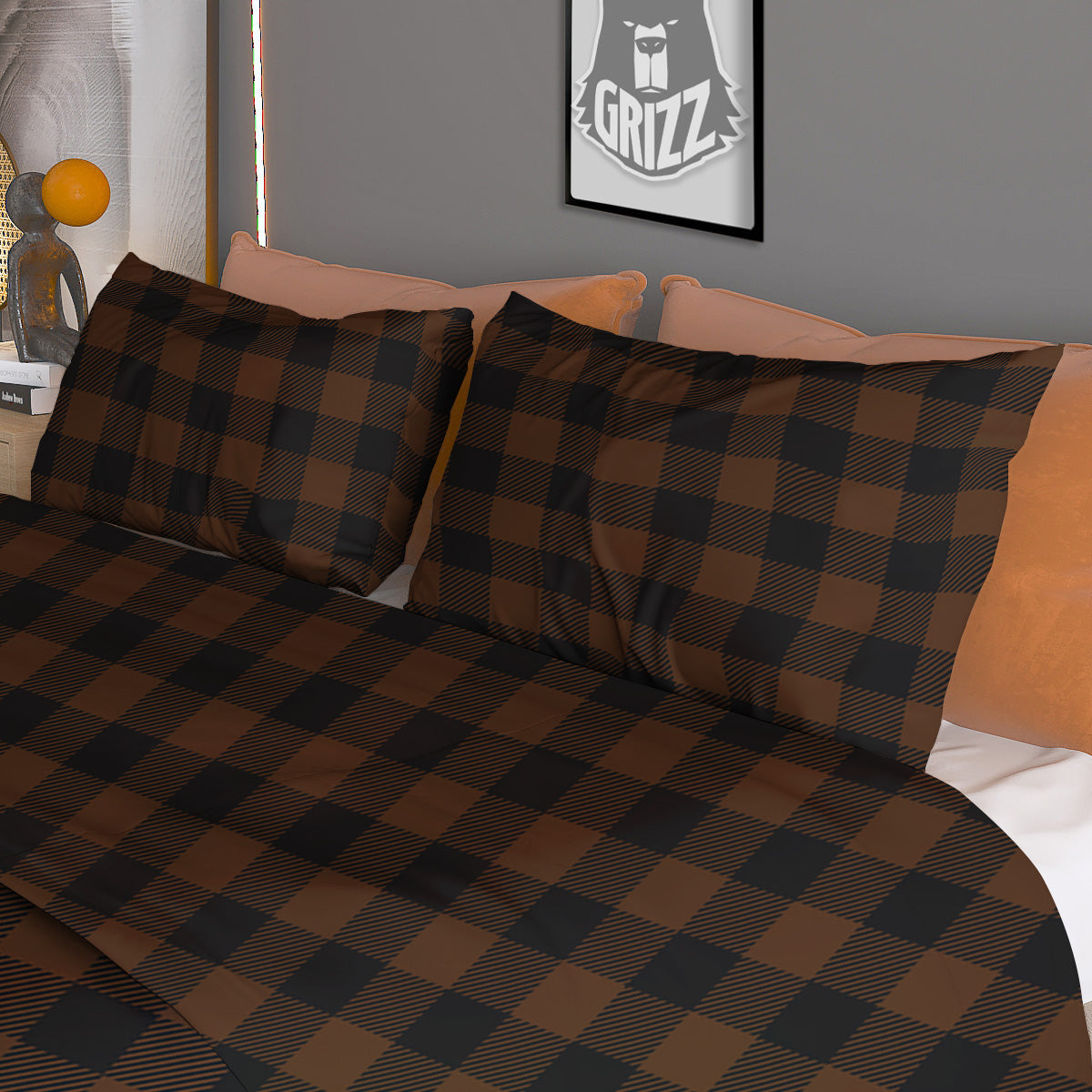 Camouflage Forest Green Print Duvet Cover Bedding Set