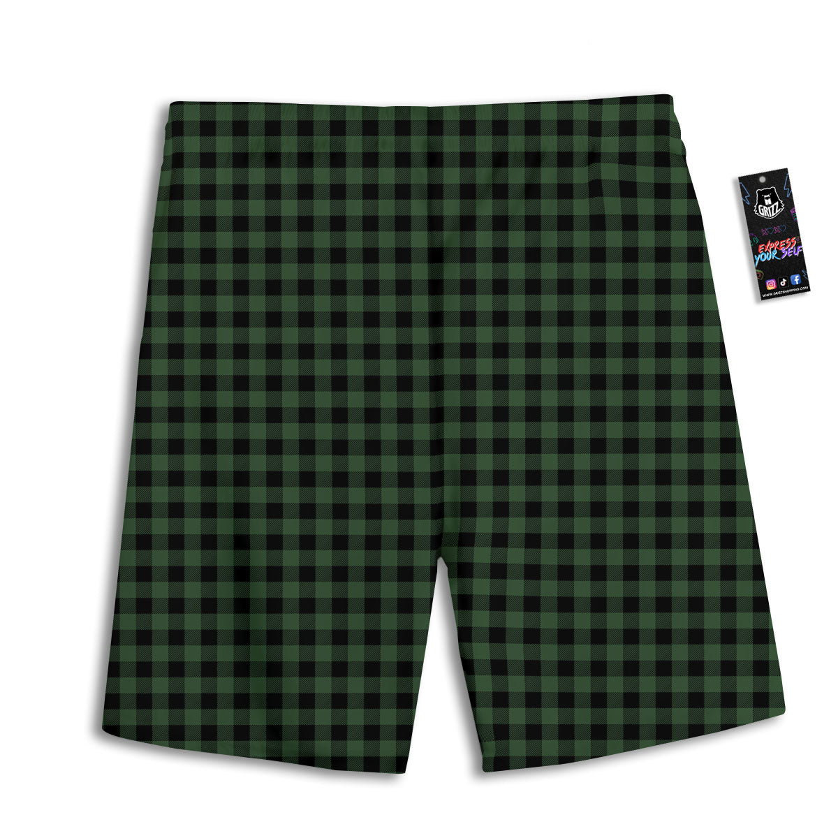 Bolts and Mechanic Nuts Print Pattern Men's Athletic Shorts