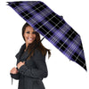 Buffalo Check Black And Violet Print Pattern Umbrella-grizzshop